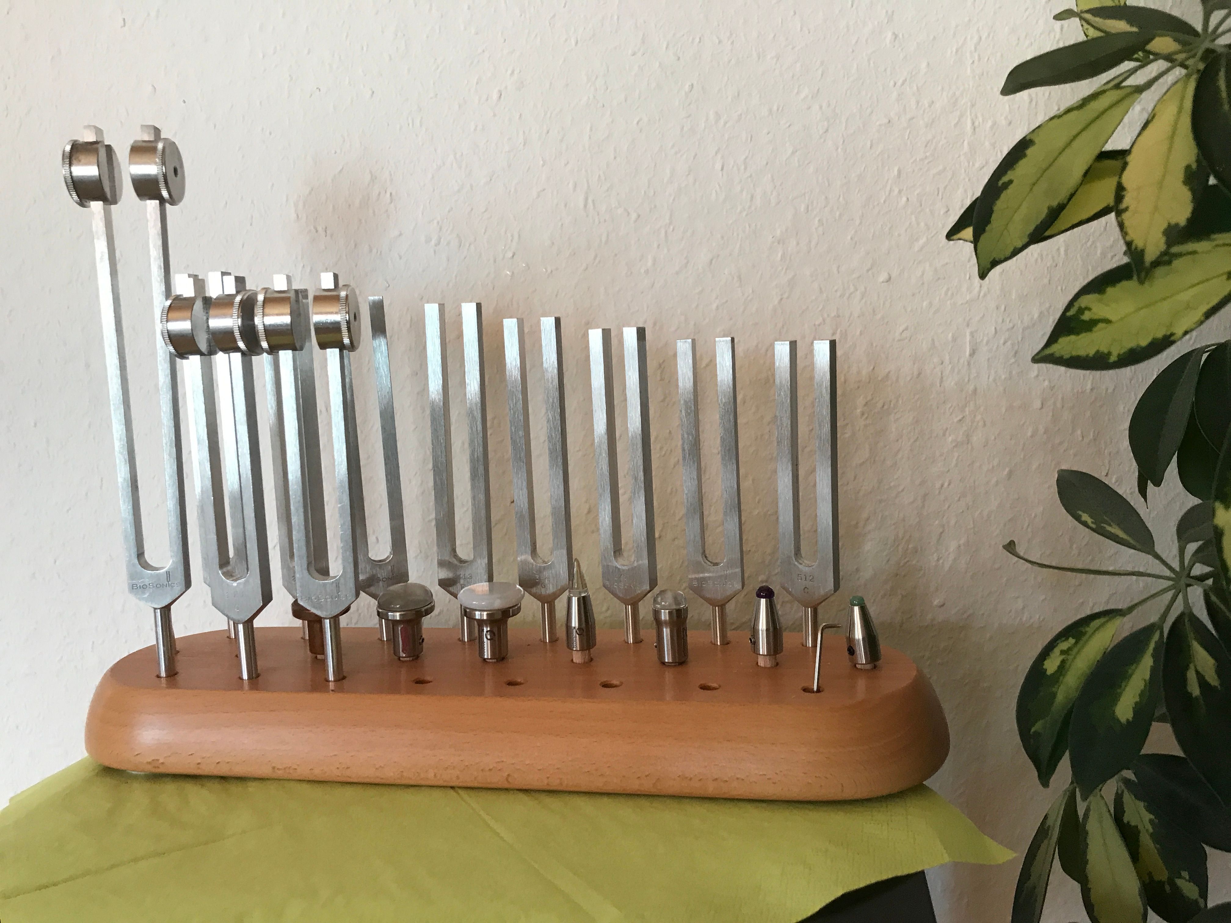 Stimmgabel-Massage